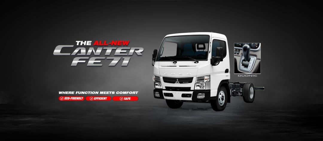 Canter FE71 on the road