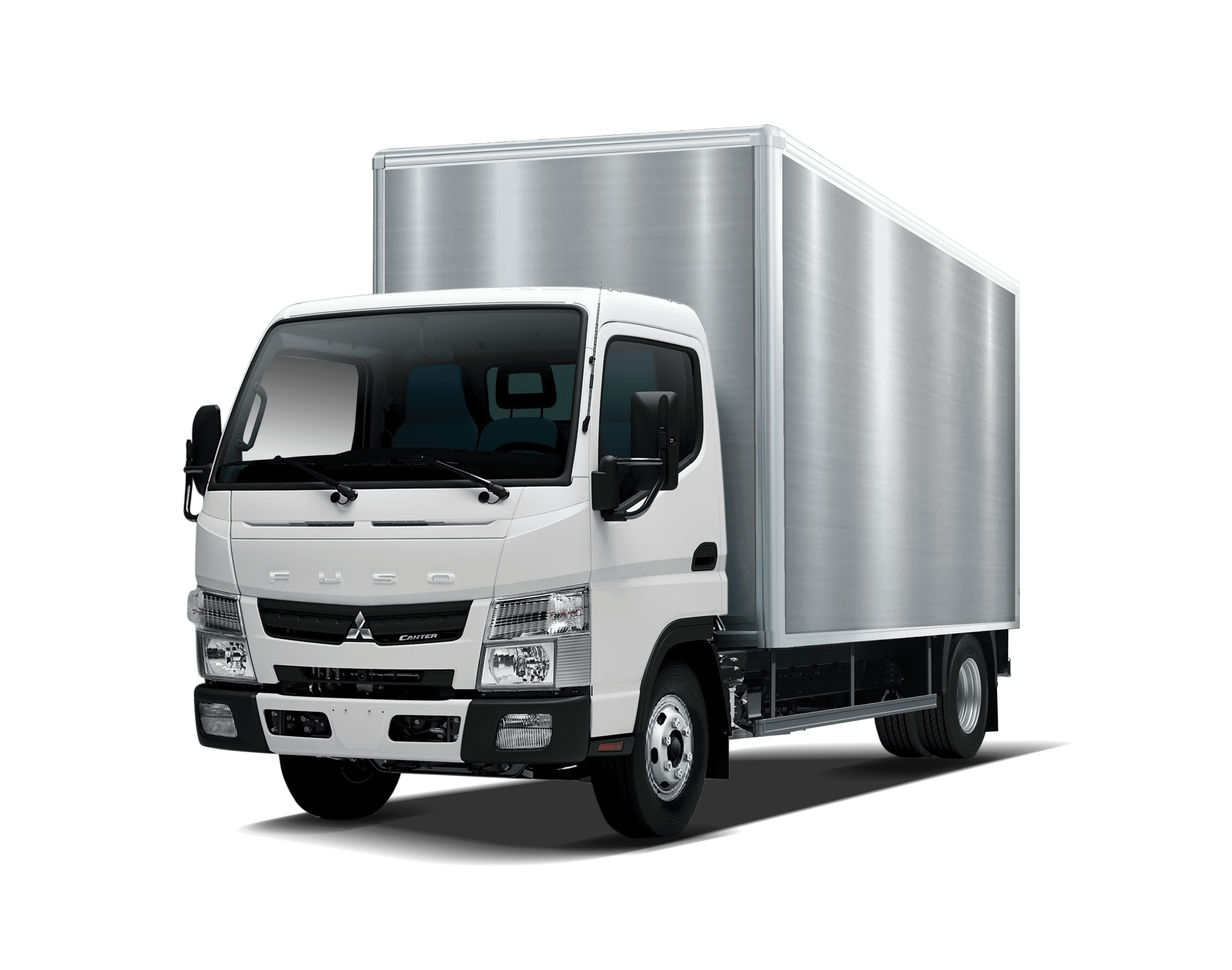 Fuso Canter FE84 aluminum van body